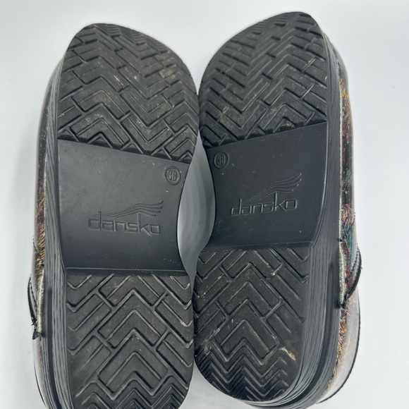 Dansko Professional Petrol Patent Clogs Iridescent Women’s Size 38 US 7.5-8 - Picture 4 of 10